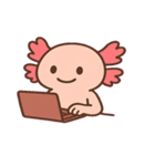 ぷにぷにウーパールーパー@SFW（個別スタンプ：2）