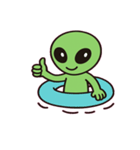 へんてこエイリアンのひとこと@SFW（個別スタンプ：6）