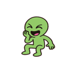 へんてこエイリアンのひとこと@SFW（個別スタンプ：10）