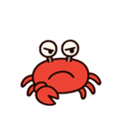 ハサミでごきげんカニさん@SFW（個別スタンプ：1）