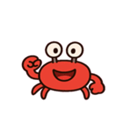 ハサミでごきげんカニさん@SFW（個別スタンプ：3）