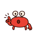 ハサミでごきげんカニさん@SFW（個別スタンプ：8）