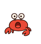 ハサミでごきげんカニさん@SFW（個別スタンプ：14）