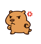 ゆるカピバラのまいにち@SFW（個別スタンプ：4）