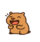 ゆるカピバラのまいにち@SFW（個別スタンプ：5）