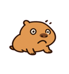 ゆるカピバラのまいにち@SFW（個別スタンプ：6）