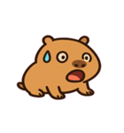 ゆるカピバラのまいにち@SFW（個別スタンプ：10）