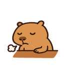 ゆるカピバラのまいにち@SFW（個別スタンプ：13）