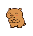 ゆるカピバラのまいにち@SFW（個別スタンプ：15）