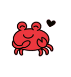 ゆるカニのまいにち@SFW（個別スタンプ：4）