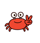 ゆるカニのまいにち@SFW（個別スタンプ：16）
