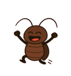 したたかゴキブリの日常@SFW（個別スタンプ：1）