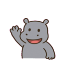 のんびりカバのまいにち@SFW（個別スタンプ：2）