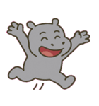 のんびりカバのまいにち@SFW（個別スタンプ：6）