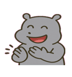 のんびりカバのまいにち@SFW（個別スタンプ：8）