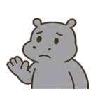 のんびりカバのまいにち@SFW（個別スタンプ：13）