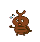 たたかうカブトムシ@SFW（個別スタンプ：9）