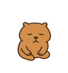 まったりカピバラのひとこと@SFW（個別スタンプ：2）