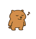 まったりカピバラのひとこと@SFW（個別スタンプ：4）