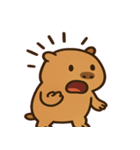 まったりカピバラのひとこと@SFW（個別スタンプ：9）
