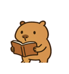 まったりカピバラのひとこと@SFW（個別スタンプ：10）