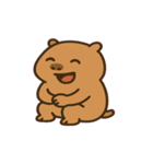 まったりカピバラのひとこと@SFW（個別スタンプ：14）