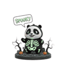パンダちゃんのハロウィン＆クリスマス（個別スタンプ：3）