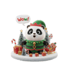 パンダちゃんのハロウィン＆クリスマス（個別スタンプ：9）