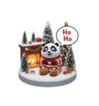 パンダちゃんのハロウィン＆クリスマス（個別スタンプ：10）