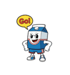 牛乳パッくんの日常（個別スタンプ：8）