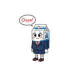 牛乳パッくんの日常（個別スタンプ：12）