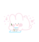 小さな夢うさぎちびちょ（個別スタンプ：14）