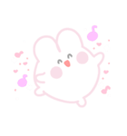 小さな夢うさぎちびちょ（個別スタンプ：16）