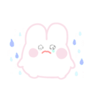小さな夢うさぎちびちょ（個別スタンプ：21）