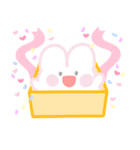 小さな夢うさぎちびちょ（個別スタンプ：39）