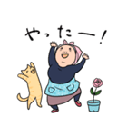 バラと茶トラとグランマと（個別スタンプ：10）