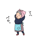 バラと茶トラとグランマと（個別スタンプ：15）
