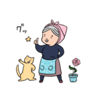 バラと茶トラとグランマと（個別スタンプ：31）