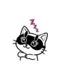 シロにゃんのスタンプ（個別スタンプ：3）