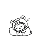 シロにゃんのスタンプ（個別スタンプ：4）