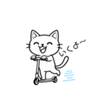 シロにゃんのスタンプ（個別スタンプ：12）