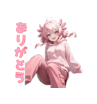 甘えんばピンクガール❤（個別スタンプ：3）