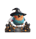 ぴよちゃんのハロウィンとクリスマス（個別スタンプ：2）