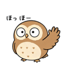 日常で使えるフクロウ達（個別スタンプ：3）