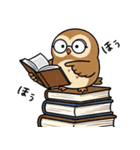 日常で使えるフクロウ達（個別スタンプ：21）