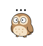 日常で使えるフクロウ達（個別スタンプ：33）