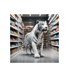 ホワイトタイガーの新日常14（個別スタンプ：2）