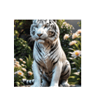 ホワイトタイガーの新日常14（個別スタンプ：8）