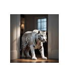 ホワイトタイガーの新日常14（個別スタンプ：12）