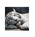 ホワイトタイガーの新日常14（個別スタンプ：26）